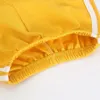 Pantalon court jaune pour enfants shorts sportifs pour enfants polyester 2024 pantalon garçons 11 à 12 13 14 ans Korea Summer Beach 240510