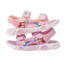 子供の柔らかくて快適なサンダルかわいい漫画のkid soles soles kiss colourfull sandals for babhigher