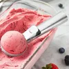 Łyżki narzędzie do łyżki lodów stal nierdzewna stal nierdzewna kopa Digger Non-Stock Fruit Ball Maker Watermelon Kitchen Akcesoria