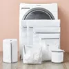 Tvättpåsar Modern enkelhet på väskan honungskakan för tvättmaskin bh -skjorta rengöring av lagringskläder korgar