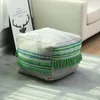 Chair Covers Moroccan Ottoman Sofa Cover Square Pouffe For Living Room Home Decor Footrest Beanbag No Filling Tatami