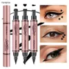 Yanqina eyeliner stempel eyeliner dubbele kop eyeliner