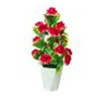 Fleurs décoratives artificielles fausses plantes bonhonsaï petit arbre pot avec ornements en pot pour décoration de maison el jardin décor