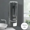 Liquid Soap Dispenser Shampoo Multifunctionele mode Wall gemonteerd El handige badkamerbenodigdheden goud