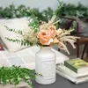 Decorative Flowers 24pcs Artificial Eucalyptus Stems Decoration 15" Tall Faux Bulk For Wedding Bouquet Party Home Decor