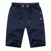 Men's Shorts Summer Breeches Cotton Casual Sweat Men Hip Hop Streetwear Loose Jogger Pocket Beach Short Pants