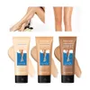 Beenmake -uplotion zelfs huidskleur body foundation waterdichte langdurige body bruine crème medium bronzen been make -up 240514