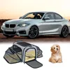 Cat Carriers Expandable Pet Dog Carrier Tote Soft Crate Airline Approved Kennel Car Vehicle Travel Two Side Expasion Easy Carry Luggage