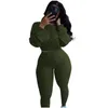 Suits-survêtement pour femmes 5xl Plus Femmes Pantalons 2 pièces Pantalons plissés Swegshirt Legging Jogging Cost Drop Livilor Vêtements Dhlez Dhlez