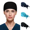 Berets piękno salon stomatologa czapka robocza bawełniana hafki na kobiety chirugicki mężczyźni sala operacyjna akcesoria pielęgniarskie gorro