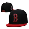 Red Soxes- B letter New Brand Hip Hop Cap Men Women Baseball Caps Snapback Solid Colors Cotton Bone style Style Fashion hats