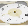 Relógios de parede Relógio em forma de estrela nórdica Modern Swinging Art Watch Simples Home Decoration Kid Room Silent Hurologe Horólogo
