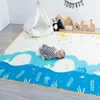 Spela mattor 200 cm*180 cm*0,5 cm EPE Baby Play Mat Toys for Children Rug Playmat Developing Mat Baby Room Crawling Pad Double Sided Baby Carpet T240513