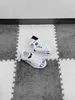 New kids Sneakers Blue letter print baby Casual shoes Size 26-35 brand box packaging high quality girls boys designer shoes 24May