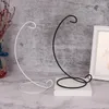 Decorative Plates 5PCS Bauble Holder Ornament Hanging Display Plant Stand Hanger Iron Home Decor