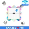 GAN 251 M Pro 2x2 Magnétique Speed Cube Professional Gan Cube 251 M Air Gan 251 Cube de saut