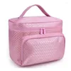 化粧品バッグPeony Floral Big Bag Women Waterproof Professional Toyreatry Kit Wash Endeayaire Travel Organizer Make Up SZL63