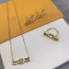 Neues klassisches Design Juwely Love Gold Halskette Geschenk, Weihnachten Valentinstag Liebhaber Halskette Schmuck