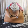 Bag High-end Luxury Handbags Style Lychee Pattern Leather Shoulder Fashion Design Ladies With
