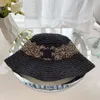 Hats Designers Women Summer Travel Straw Hats For Women Casual Colorful Bucket Hats