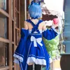 Re：ゼロREMラムコスプレメイドコスチュームコスプレアニメーションショー日本レストランロリータワークアニメショーとは異なる世界での生活