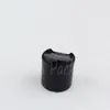 20/410 24/410 Czarno -biały/przezroczysty plastikowy krążka górna, wysokiej jakości czapka do butelki kosmetycznej (100 szt./Partia) RFTQL KDFOS