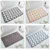 Carpets Bathroom Rug Doormat Super Absorbent Non-slip Bath Mat Stripe Foot Carpet Floor Mats 40cmx60cm