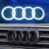 Bilklistermärken Audi Car Led Front Grille Lamp Static White Light 249 273 285mm för Audi A3 A4 A5 A6 A7 A8 S3 S4 S5 S6 S7 Q3 Q5 Q7 TT T240513