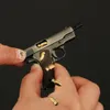 1: 3 Modelo de pistola de pequenas pistola Ornamento de arremesso destacável Shell 1911 Keychain Semi -Alloy Sup