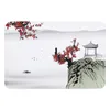 Carpets Chinese Style Landscape Painting Kitchen Floor Mat Living Room Decor Carpet Home Hallway Entrance Doormat Anti Slip Rug