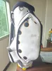 Golf Clubs Cart Bags White black circle T New Golf Bag Unisex Pull Bag Fashion Tug Bag Golf Club Bag Contact us to view pictures with LOGO