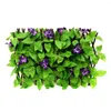 Fiori decorativi Schermo artificiale Schermo di privacy Outdoor Idey Fence Greenery Wall per gli appassionati di giardini