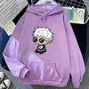 Heren Hoodies Sweatshirts Anime Jujutsu Kaisen Satoru Gojo Leuke cartoon Graphic Gedrukte Hooded Plus Size Hoodie Men Women Sweatshirts Unishirts unisex strtwear T240510