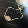 Bracelets de charme Kendrascotts Designer Kendras Scotts Jeweley Moucles d'oreilles Crystal Cluster Simple cuivre plaqué True Gold Bijoux de dents cristales