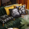 Poduszka Dunxdeco luksusowy w stylu wiejskim okładka dekoracyjna artyzm ogrodowy Rose Butterfly nadruk aksamitna sofa kussin