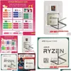 CPU Ryzen 5 5600 R5 35 GHz 6core 12Theread Processeur CPU 7NM L332M 100000000927 SOGKET AM4 NON FAN 231120 DROP DIVRIOR