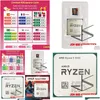 CPUS Ryzen 5 5600 R5 35 GHz 6Core 12Thread CPU -processor 7nm L332M 100000000927 Socket AM4 No Fan 231120 Drop Delivery Computers Netwo Otucwww