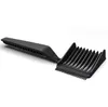 Professional Anti-static plastic Barbers Flat Comb Men Cutting Comb Hair Clipper Hairdressing barber tools