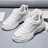 Casual Shoes Thick Sole Heeled Womans 46 Size Sneakers Vulcanize Genuine Basket Ball Sports Classic Collection