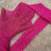 Women Socks Shiny Fishnet Tights Trendy Glitter Thin Pantyhose Small Mesh Acrylic Stockings Girl