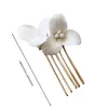 Coiffes de fleurs de fleur de fleur de fleur Headpiece de style chinois accessoires d'outils de style de style chinois pour coiffure de fête d'anniversaire pour la fête SP99