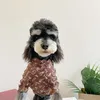 Luxe ontwerper huisdierkleding hondenhemd trendy kleine hond bichon schumnauzer teddy pomeraniaanse grote hondengigant dure kat stijlvolle Franse bulldog