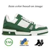 Créateur de mode Femmes pour hommes Skate V Chaussures habillées décontractées Low Og Ogfes Valfs Kine Traine Virgil Plateforme de luxe en cuir de luxe blanc noir vert orange