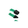 Connettori di cavi per computer 30 cm 18AWG Kit di estensione di base ATX 24pin/EPS 4Add4pin/PCI-E 8pin/PCI-E 6pin Nylon Breaid Extender Cord Power OTV2J