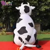 8mh (26 pieds) avec des ventilateurs de la vache gonflable de la vache gonflable de la vache gonflable sur mesure Blower sur mesure