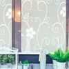 Оконные наклейки 45x100 см. Моротная конфиденциальность Cover Cover Glass Door Цветочная наклейка для скандинавского домашнего декора Самоадлея 1/2/5 шт.