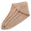 Coiffes de serviette séchage des mains libres enveloppe pliable pour femmes femelles dames el fournitures