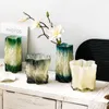Vases Nordic exquise en verre en relief Vase Vase haut de gamme ARESSATION DE FLORICES CHEMIN