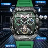 Luxury Watch Classic Wristwatch 2024 Ny Mechanical Watch Owl Watch Men's helautomatiska vattentäta maskhålskoncept WL 3KEK