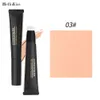 Hellokiss Concealer Liquid Foundation 보습 및 천연 브라이트닝 밀 골동품 구리 색상 따뜻한 기초